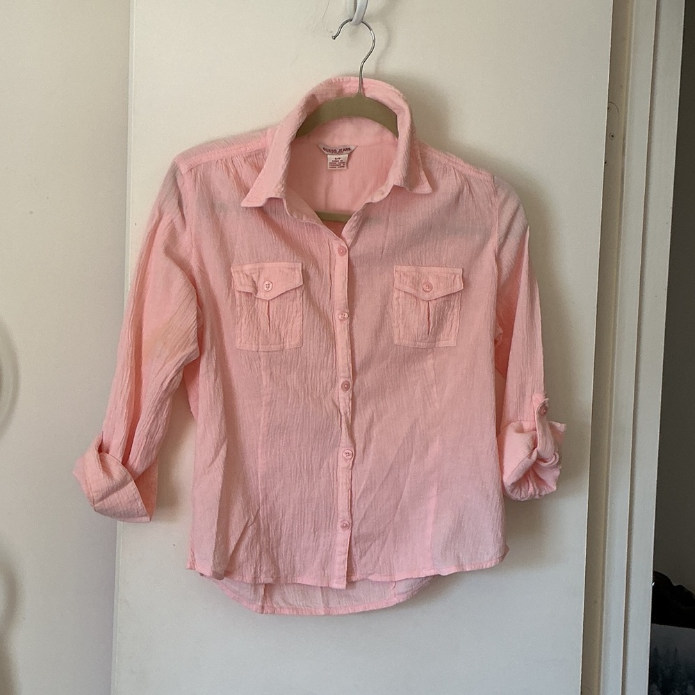 Peach Shirt from GUESS